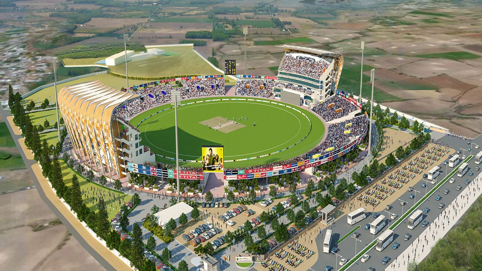 Future Gwalior International Cricket Stadium - TFC Stadiums