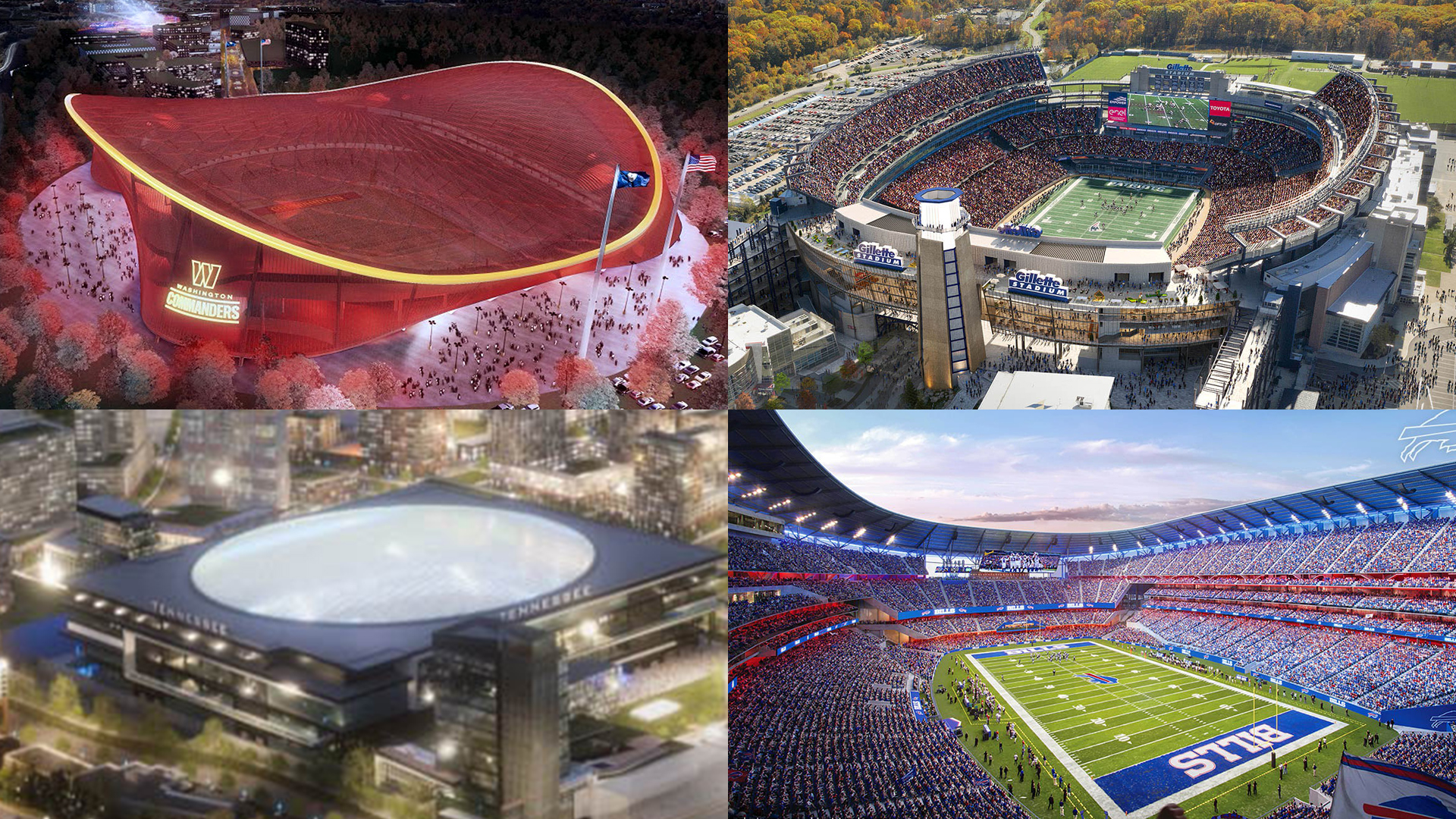 Future NFL Stadiums TFC Stadiums
