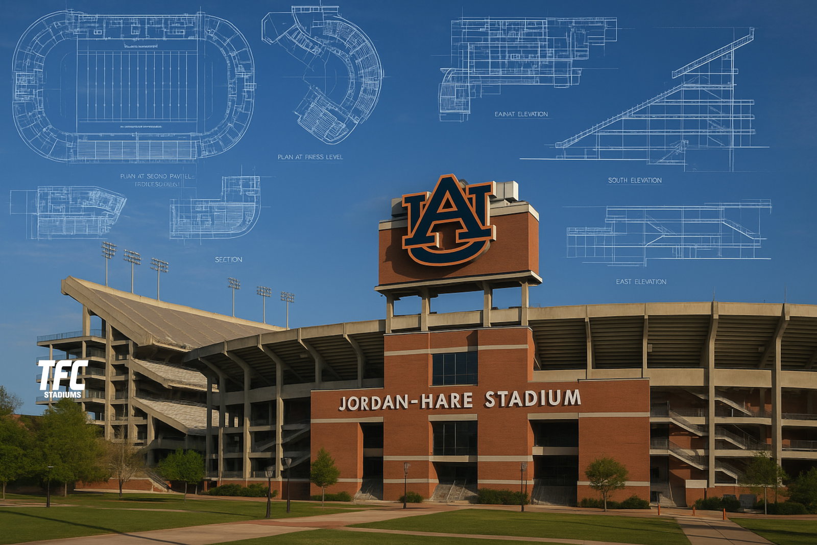 jordan hare stadium