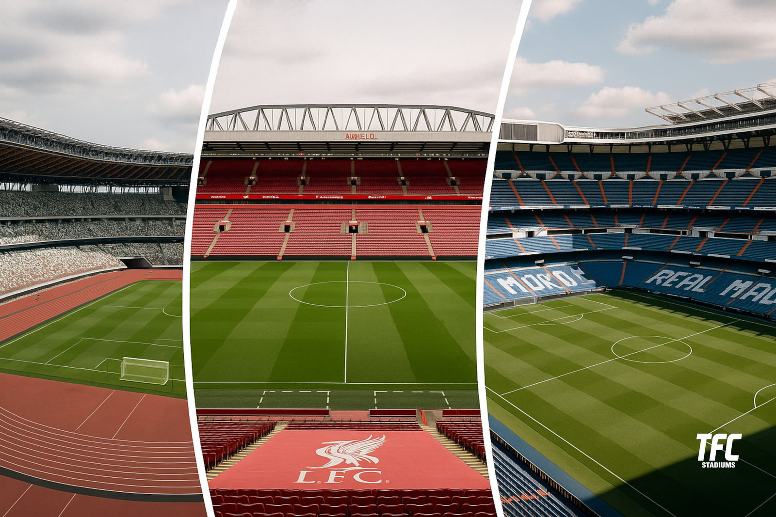 Traditional modern stadiums