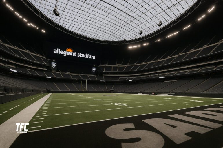 allegiant stadium inside