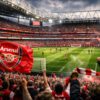 Emirates Stadium with Arsenal on Matchday