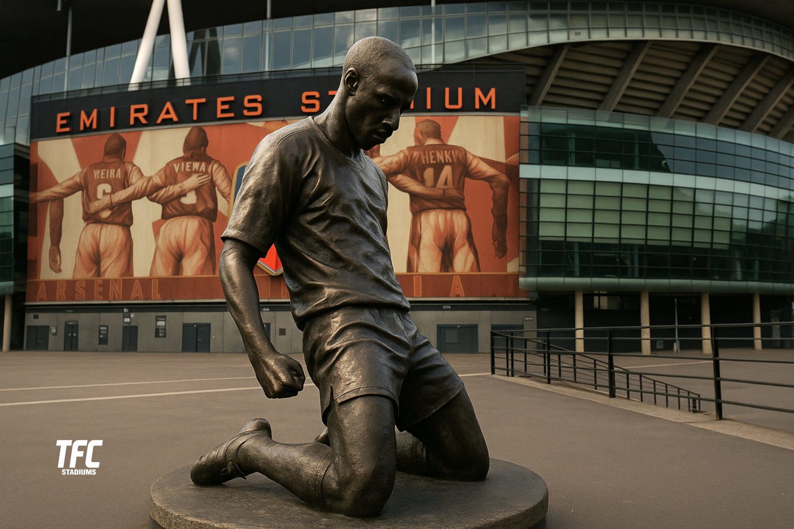 Emirates Stadium Statue: Thierry Henry