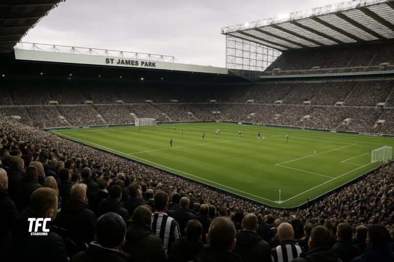 st james' park inside