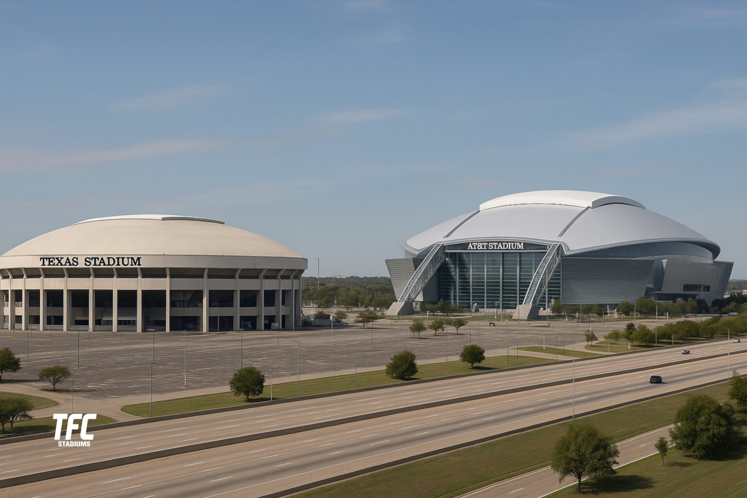 Evolution Texas Design From Texas Stadium to AT&T: The Cowboys’ Home Evolution - TFC Stadiums