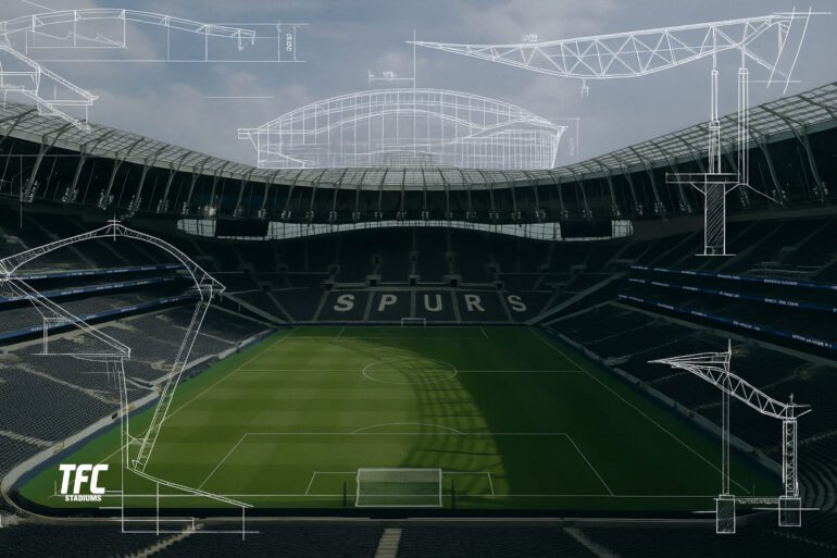 Tottenham Hotspur Stadium Schematic