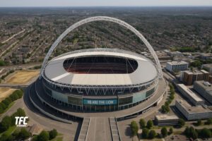 Wembley aerial view