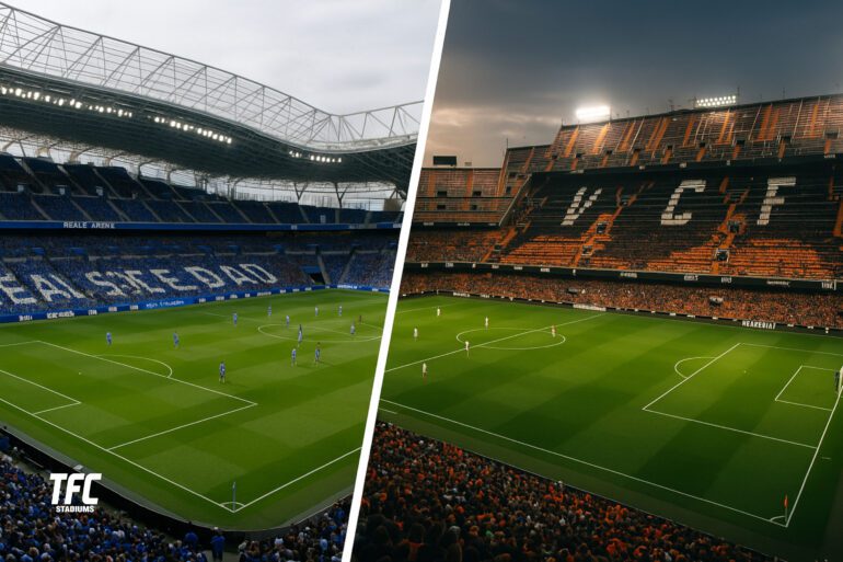 Anoeta Mestalla stadiums