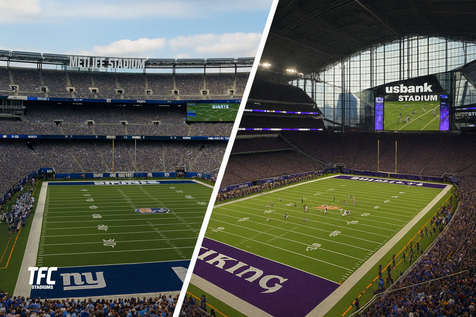 MetLife Stadium U.S. Bank Stadium