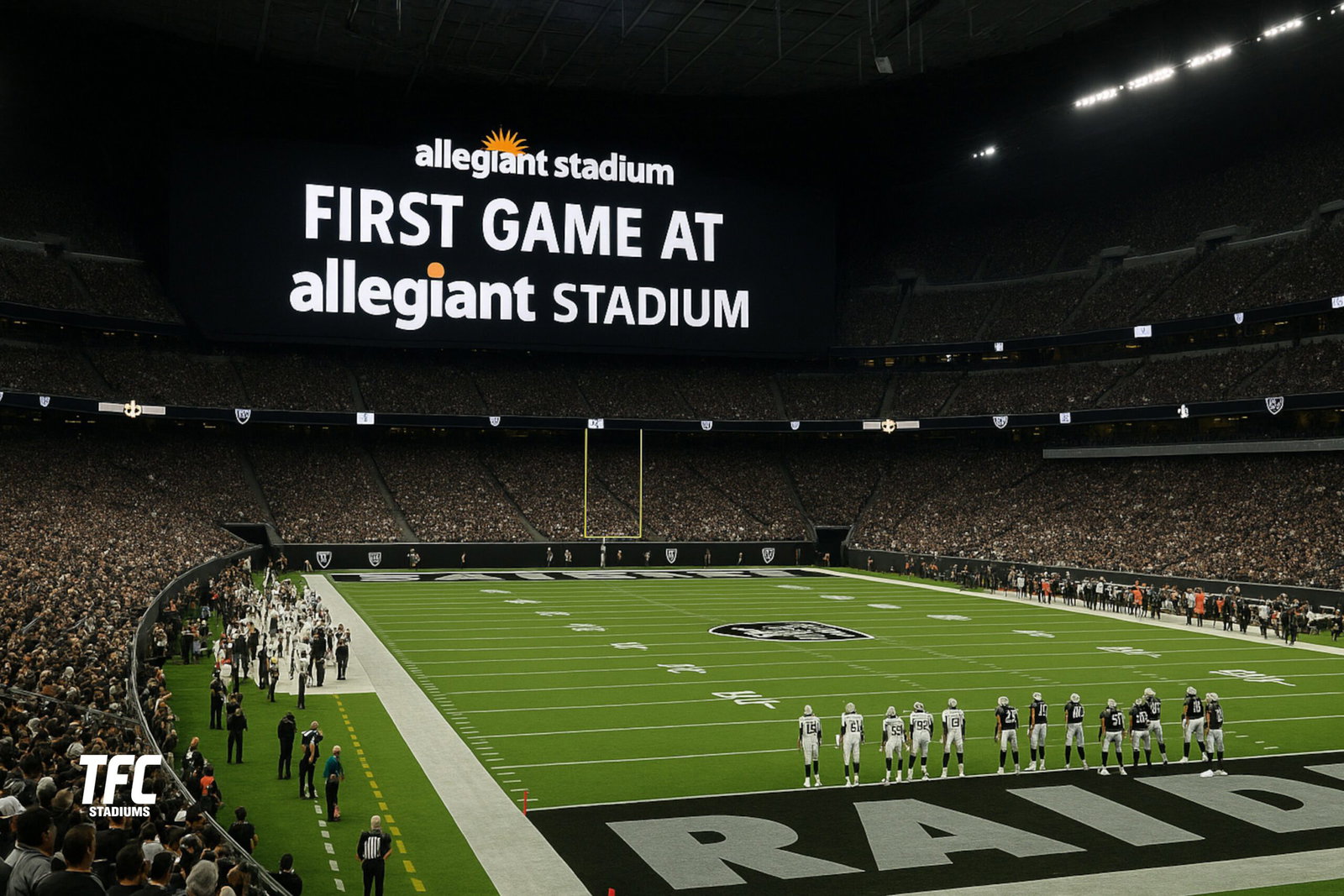 allegiant stadium first game