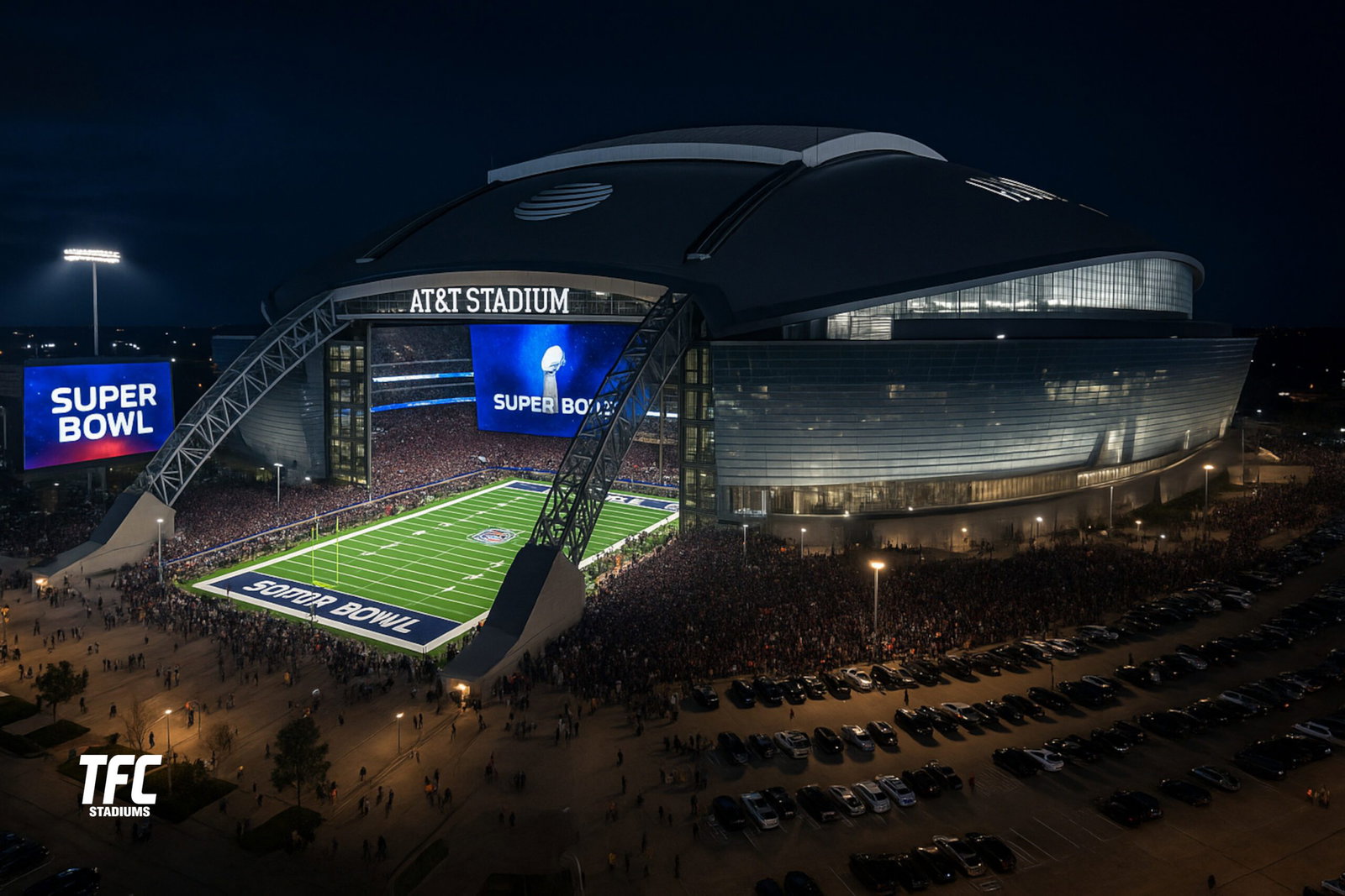 AT&T Stadium Super Bowl
