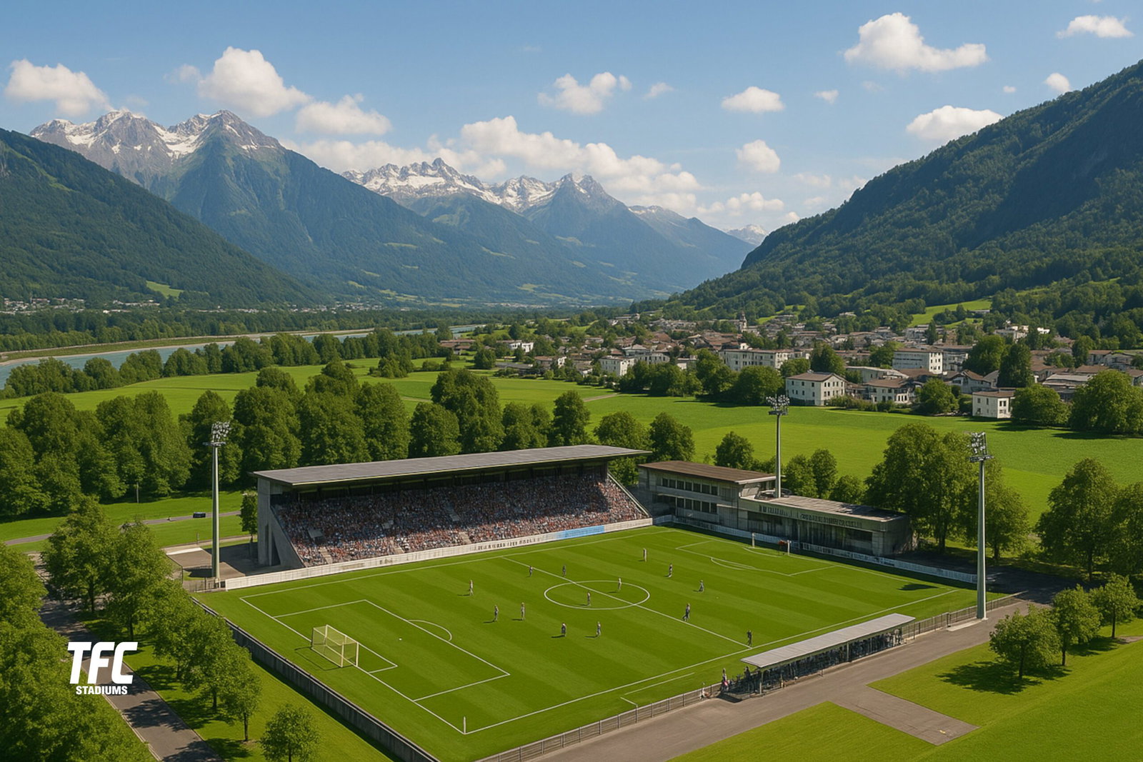 Most beautiful stadium locations