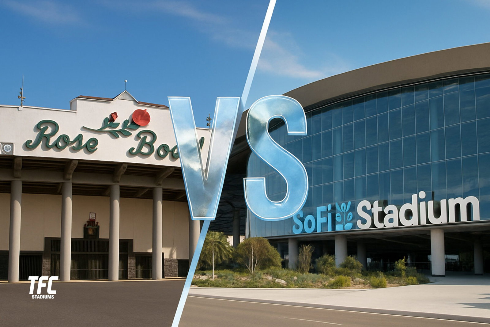 Rose Bowl vs Sofi Stadium