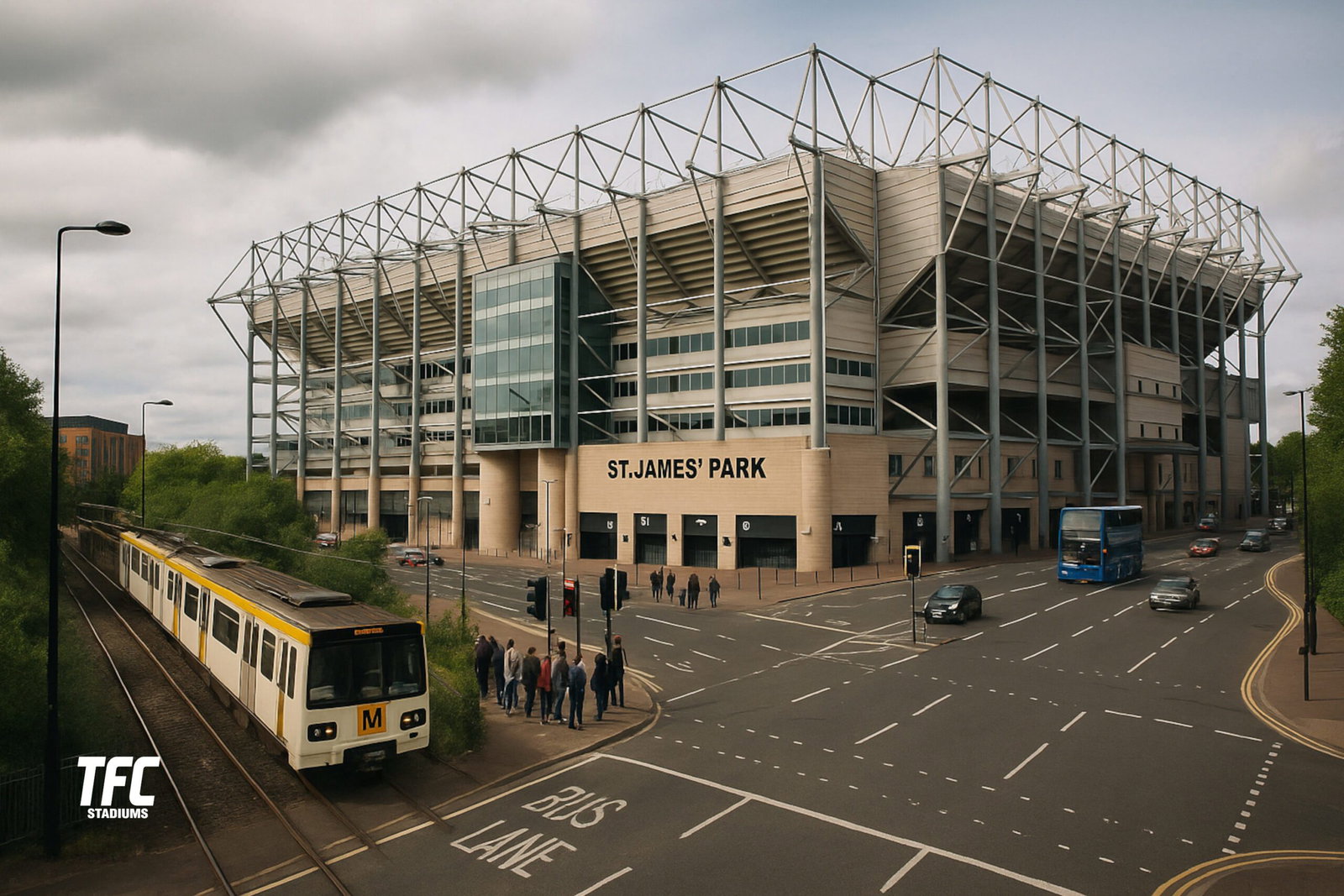 St James' Park Public Transport