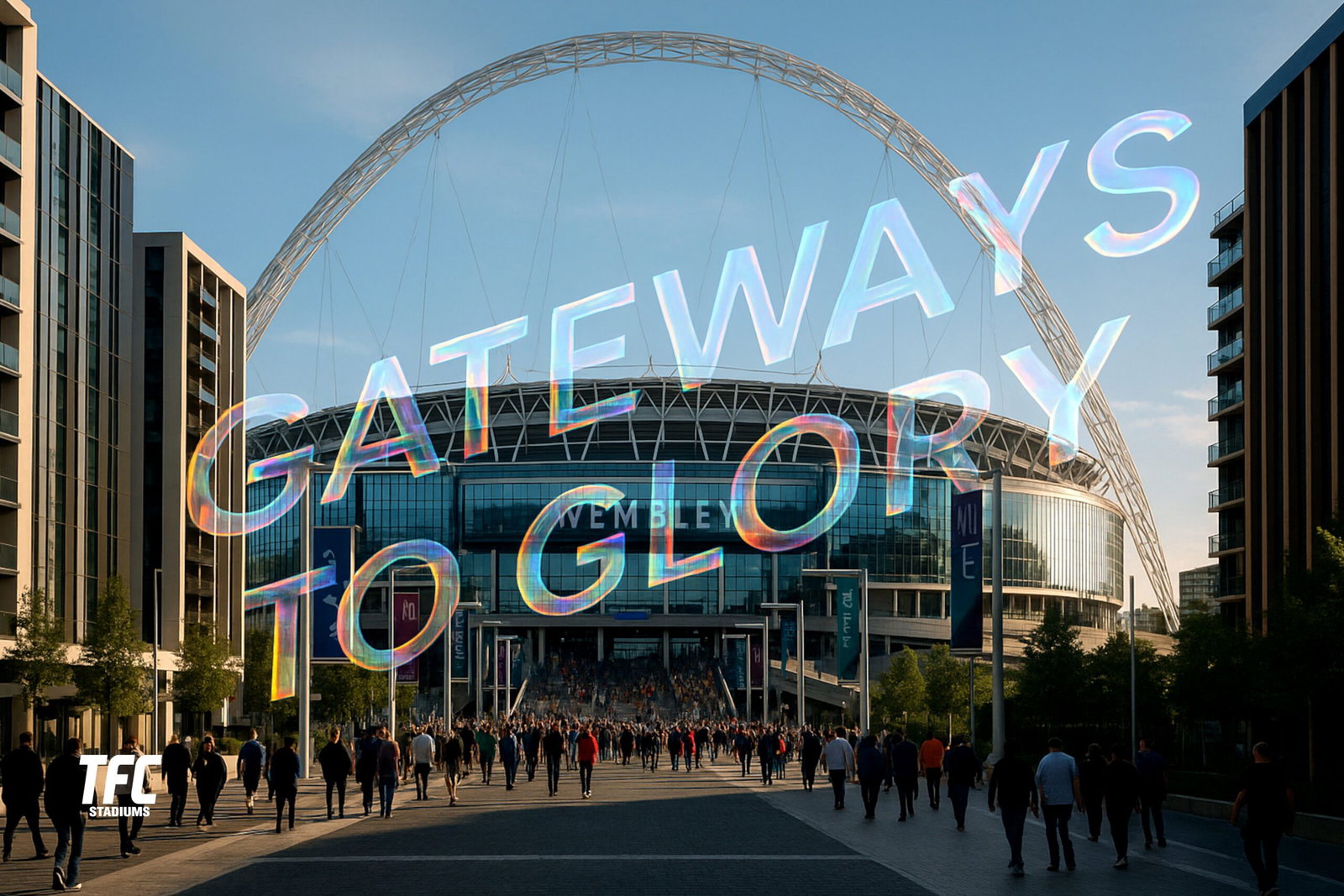 Wembley Stadium entrance