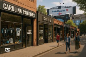 Shopping near Bank of America Stadium