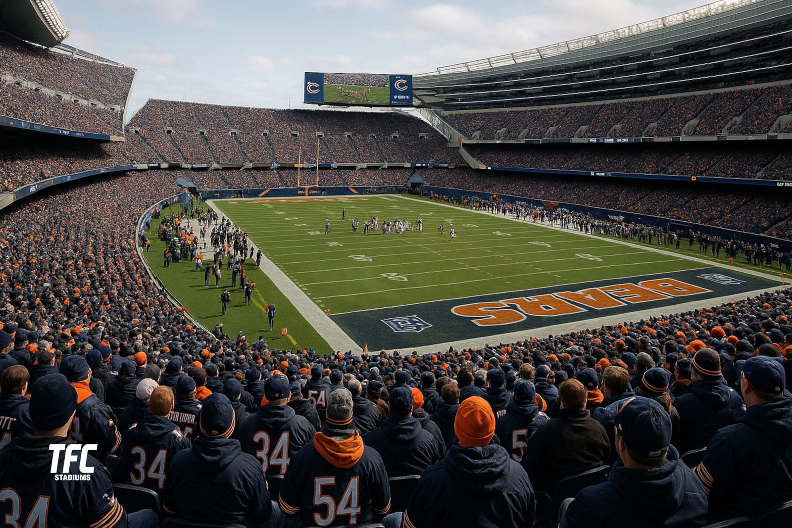Best seats at Soldier Field - Chicao Bears