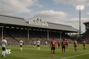 fulham vs bournemouth - craven cottage