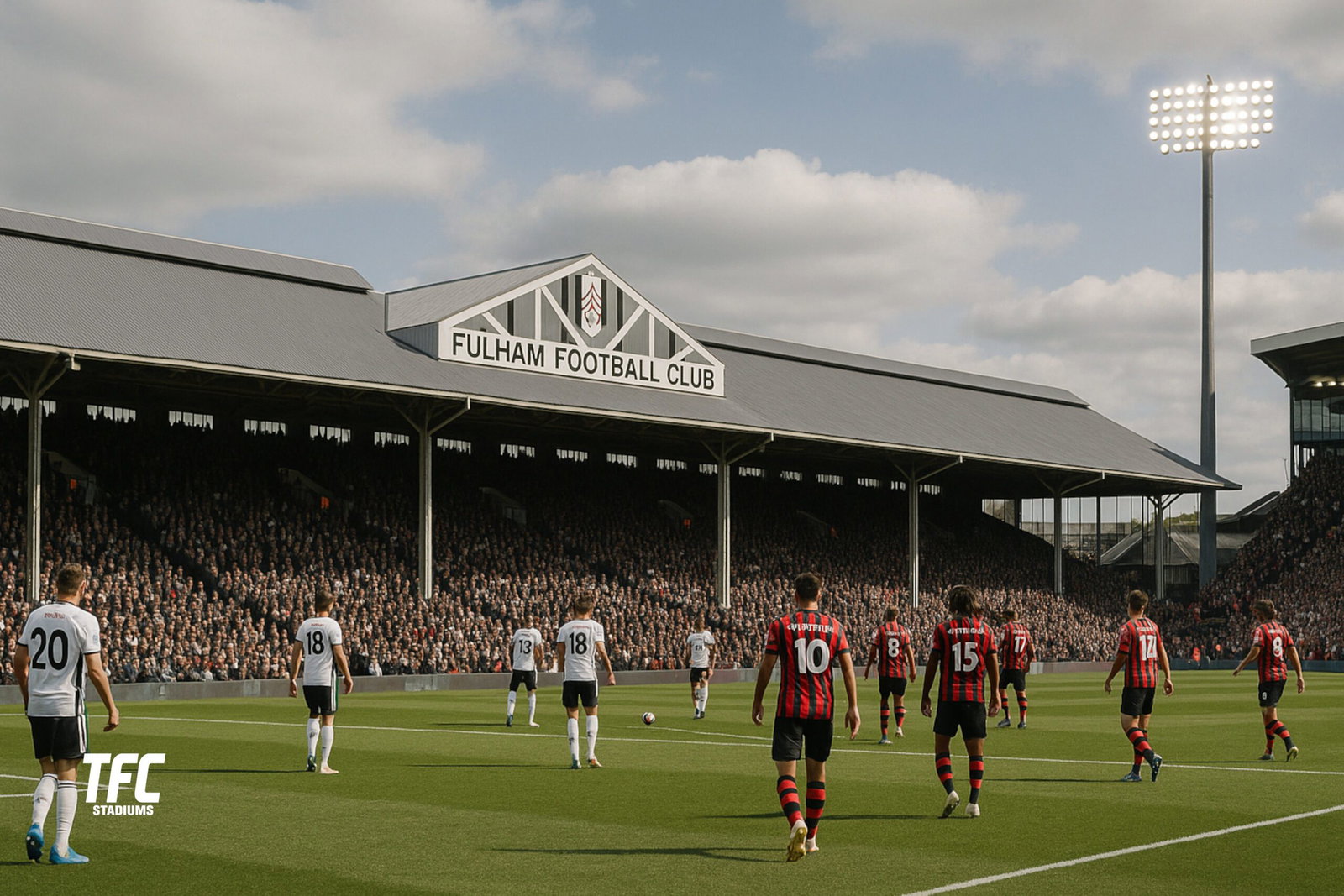 fulham vs bournemouth - craven cottage