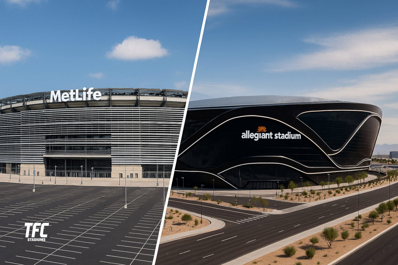 MetLife vs Allegiant Stadiums