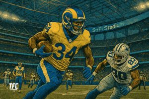 The Rams first win at SoFi Stadium