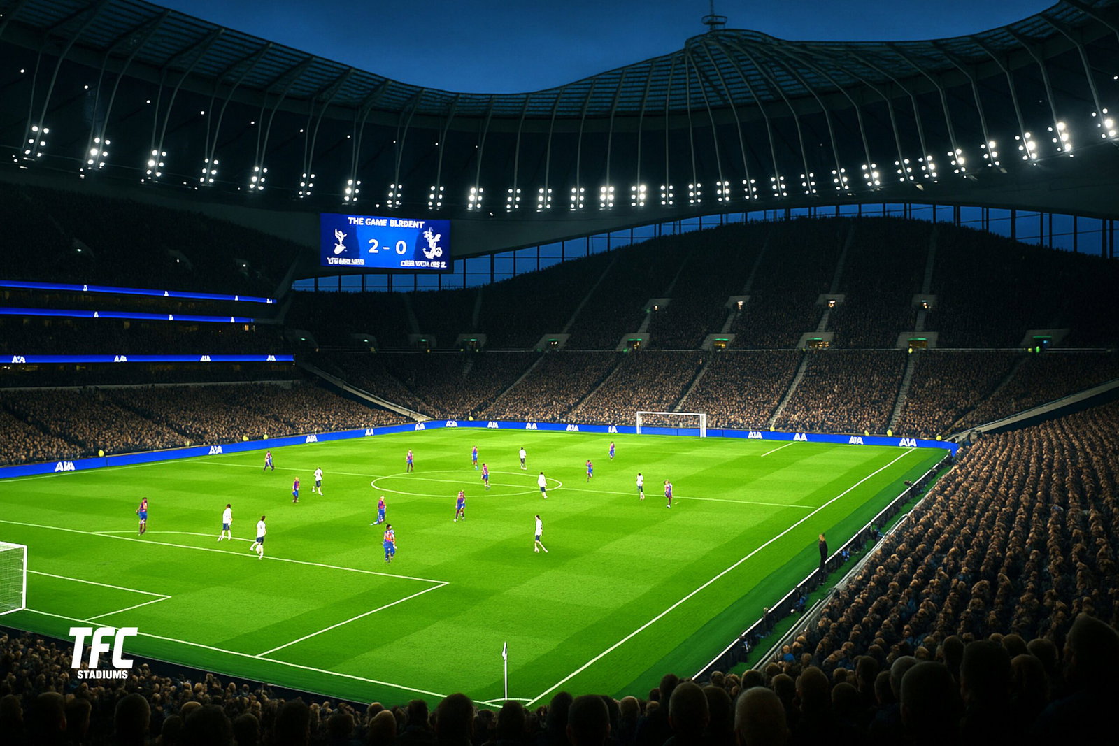 Tittenham Hotspur - First Match at new stadium