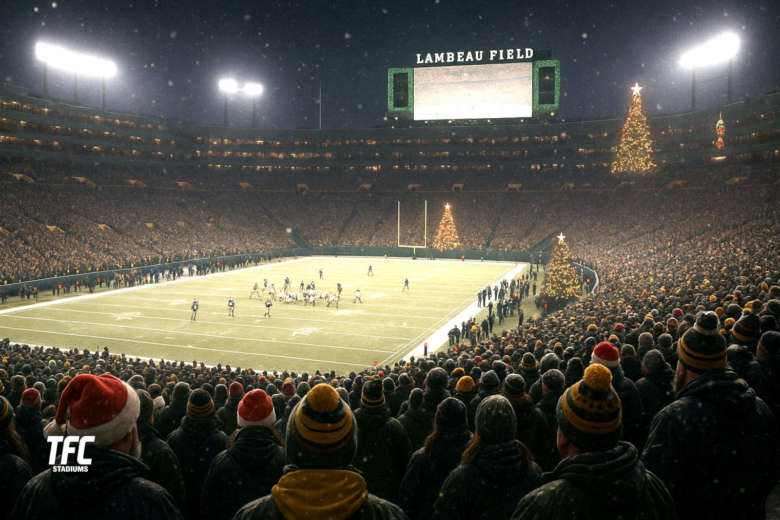 Christmas at Lambeau Field