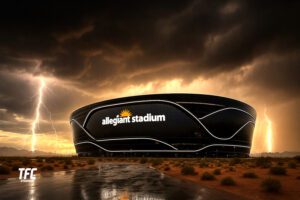 Allegiant Stadium Storm