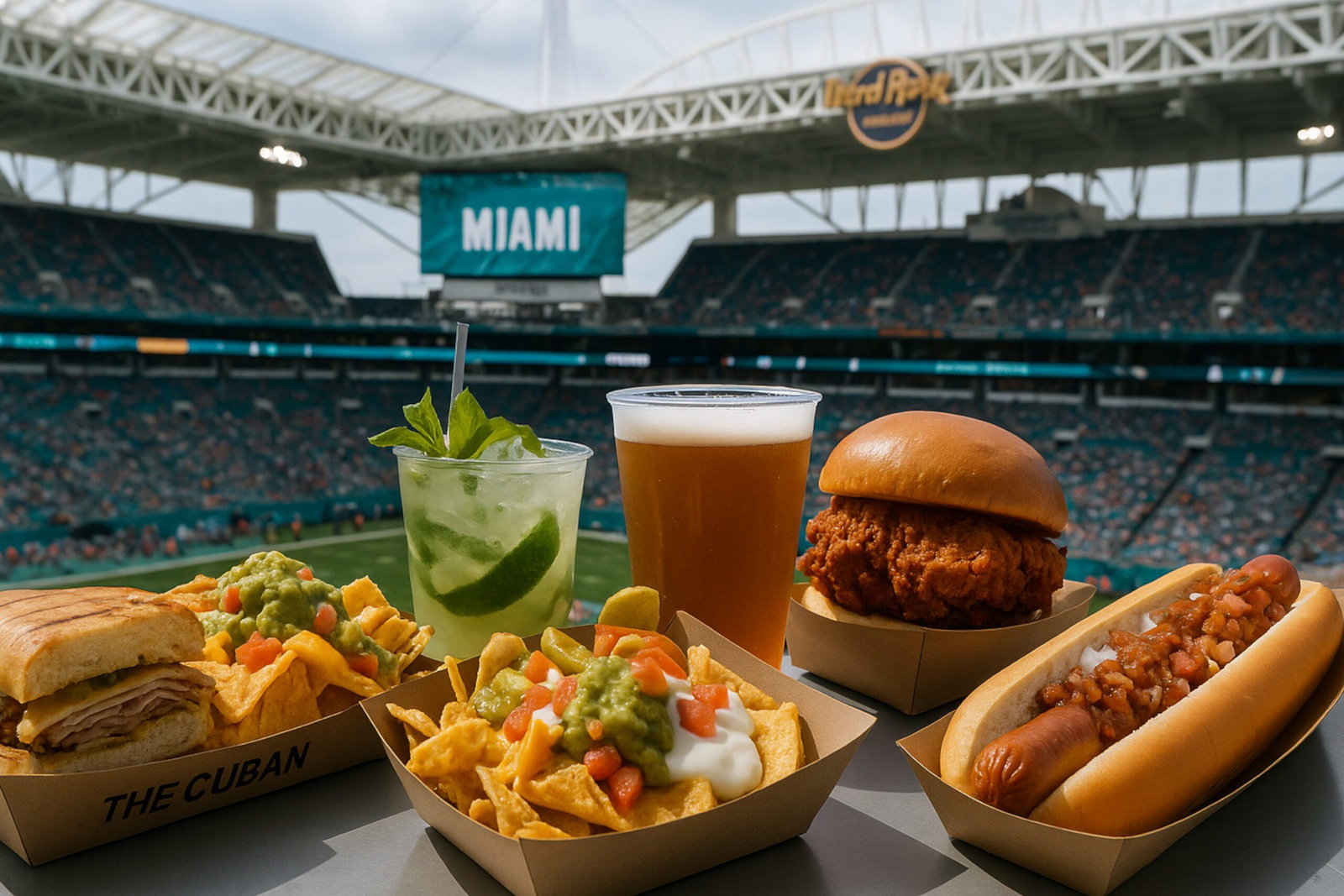 Hard Rock Stadium: Food and Drink