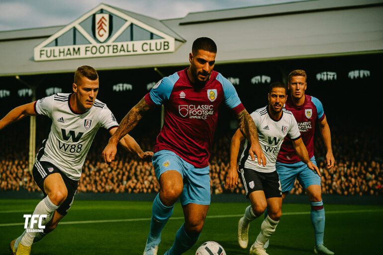 fulham vs burnley craven cottage