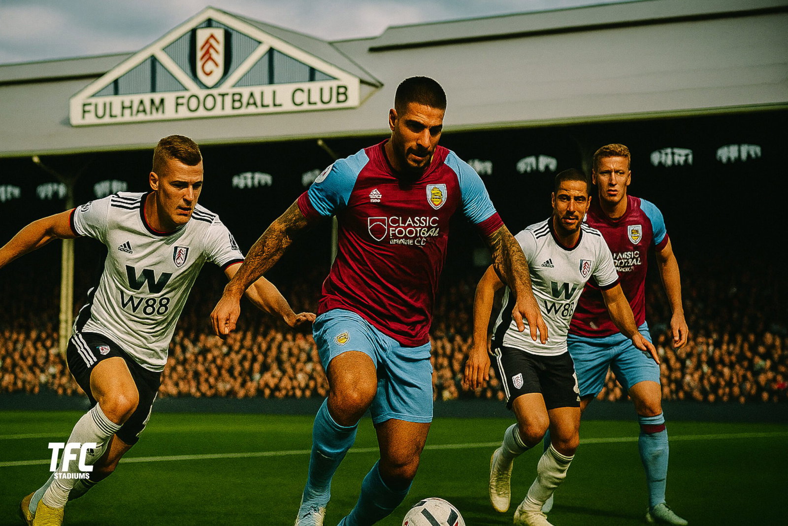 fulham vs burnley craven cottage