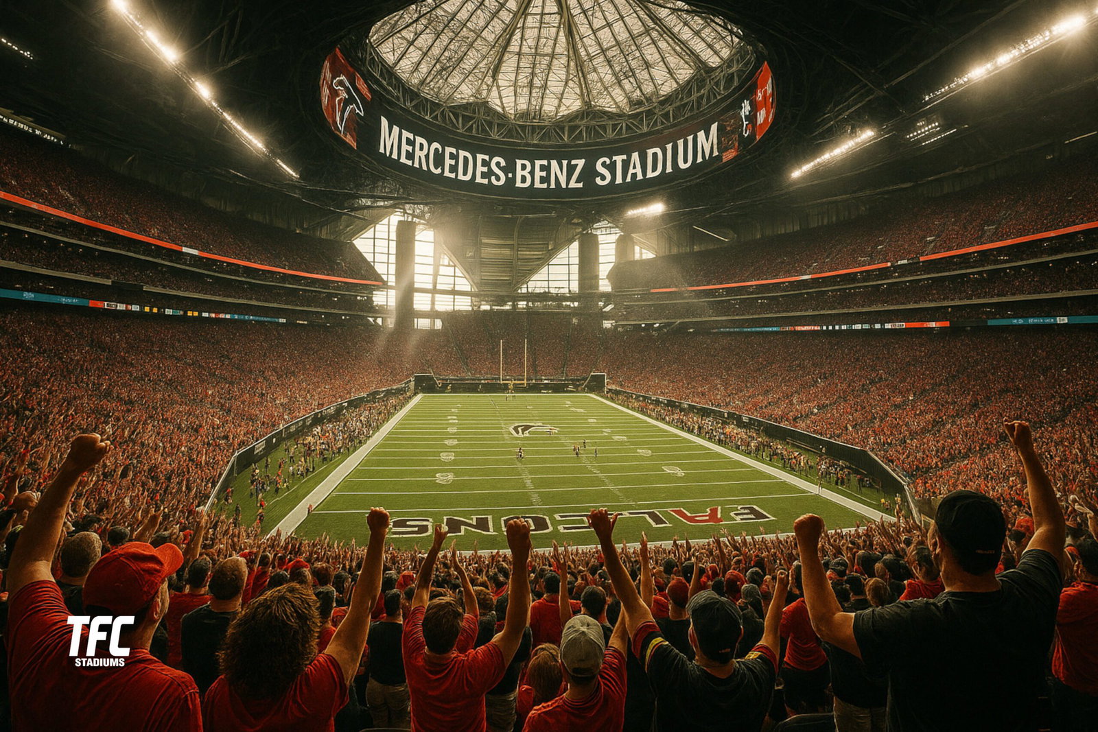 Mercedes Benz Stadium - Loudest Games