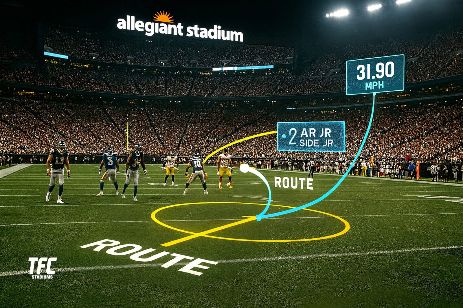 allegiant stadium augmented reality