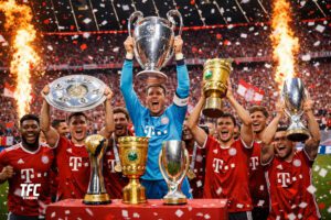 Allianz Arena - Bayern Munich trophies