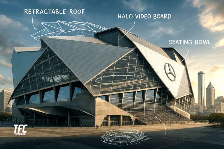 mercedes benz stadium architecture