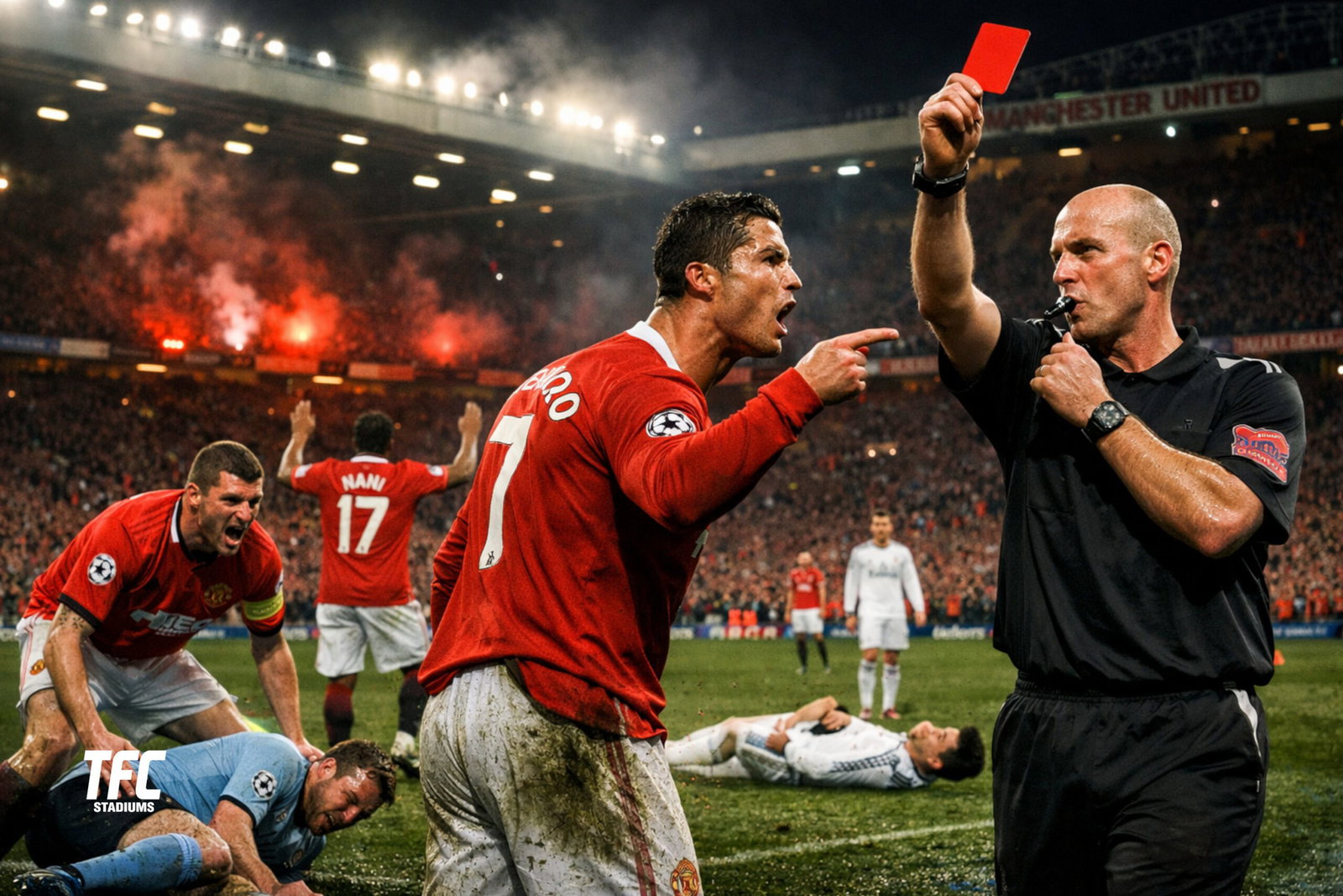Famous Referee decisions at Old Trafford