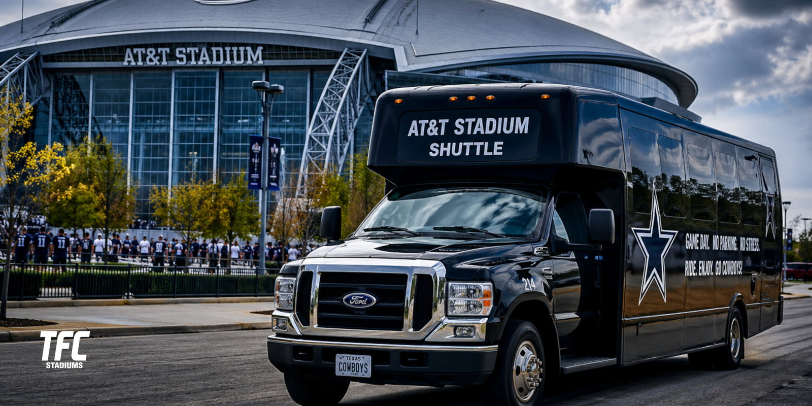 Shuttle Services to AT&T Stadium