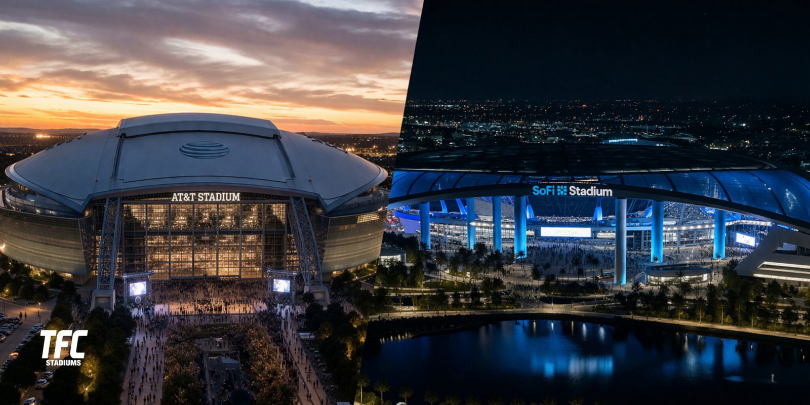 AT&T Stadium vs SoFi Stadium: Which NFL Stadium Is Better?
