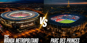 Wanda Metropolitano vs Parc des Princes