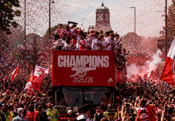 Arsenal Trophy Parade