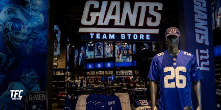 Giants Team Store At MetLife Stadium