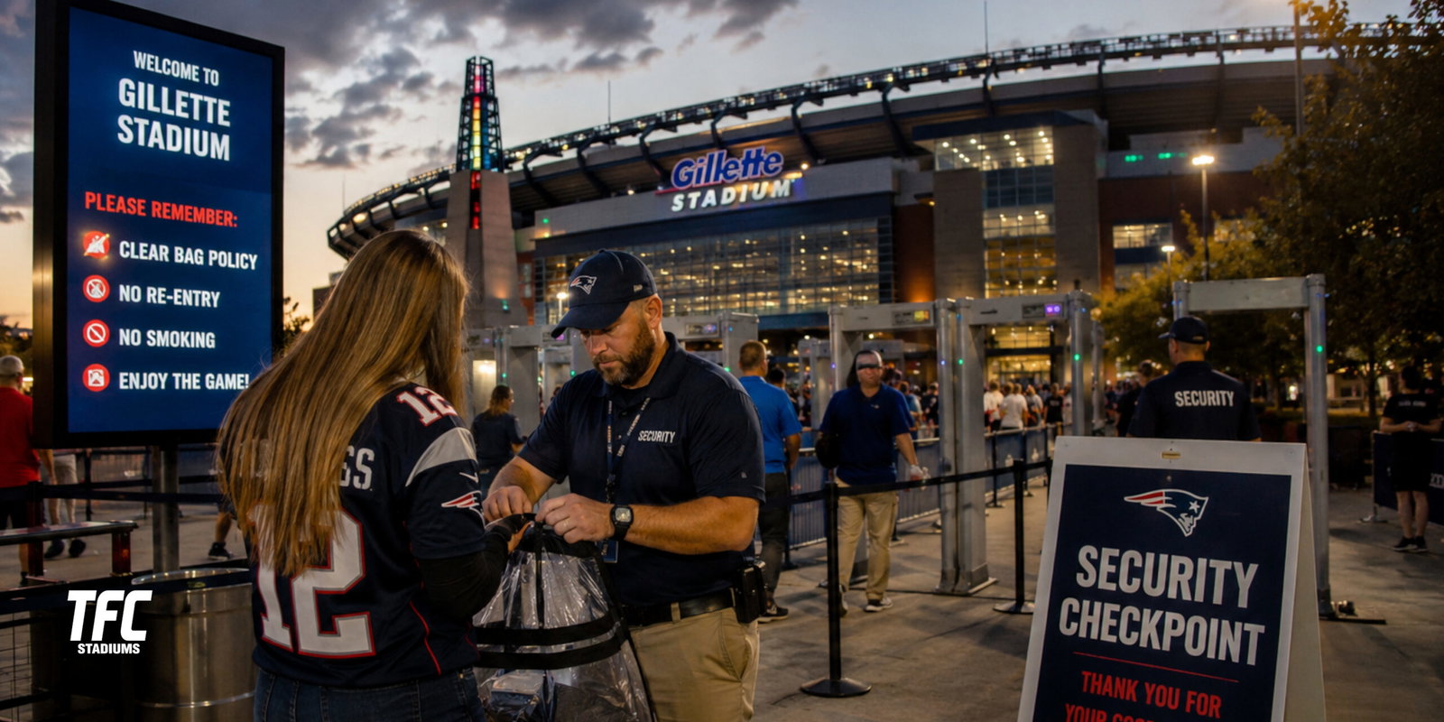 Gillette Stadium Security