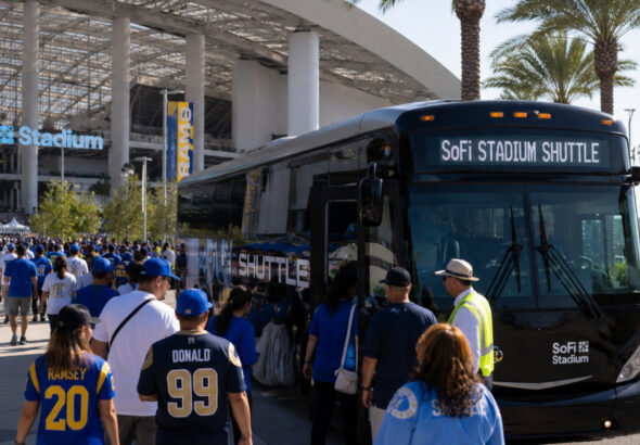 SoFi Stadium Shuttles