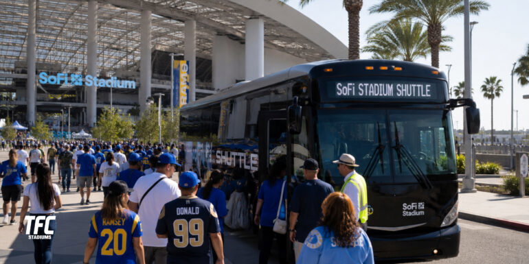 SoFi Stadium Shuttles