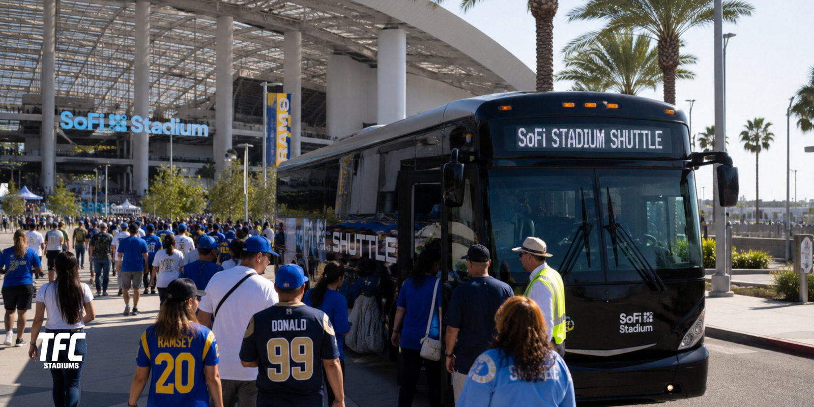 SoFi Stadium Shuttles