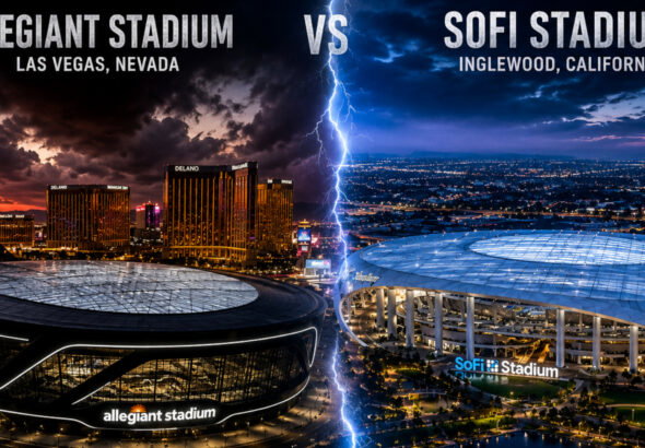 Allegiant Stadium vs SoFi Stadium