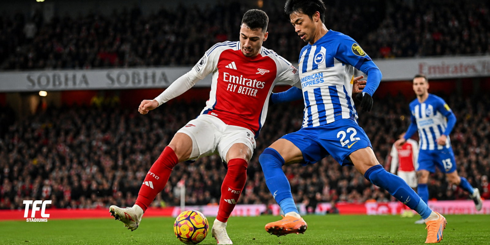 Arsenal vs Brighton, Head-to-Head history