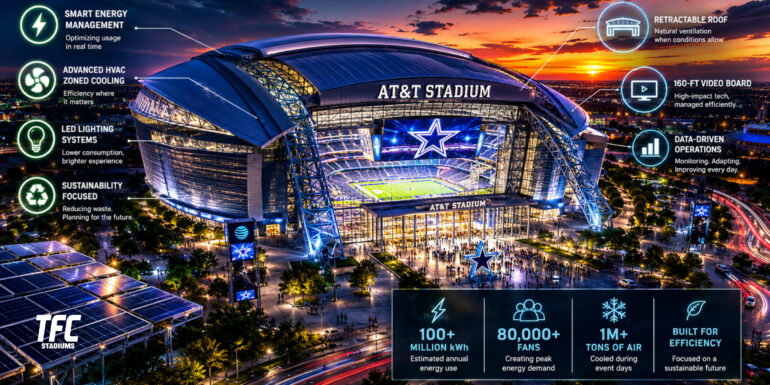 Inside AT&T Stadium’s Energy Technology