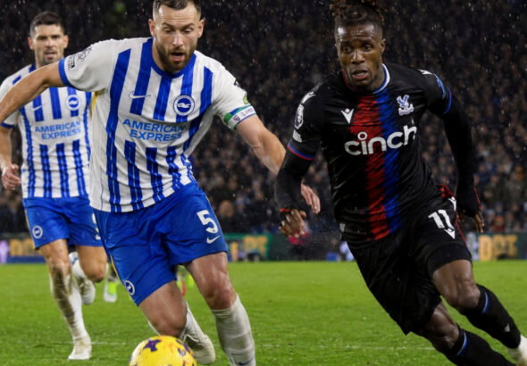 Brighton vs Palace at the Amex