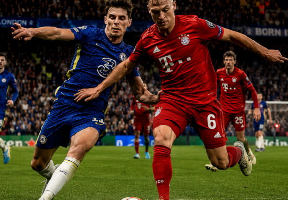 Chelsea vs Bayern Munich at Stamford Bridge